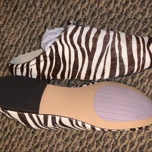 Fondo Zebra Print Shoe (Naked Feet)